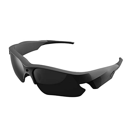 Sunglasses Camera, KAMRE Full HD 1080P Mini Video Camera with UV Protection Polarized Lens, A