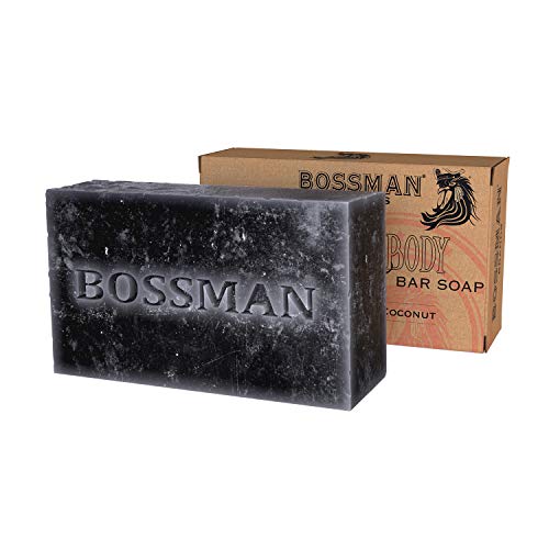 Bossman Men’s Bar Soap 4-in-1 – Functions as Beard Wash