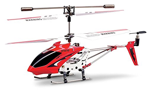 Syma S107/S107G R/C Helicopter with Gyro- Red