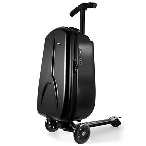 iubest Scooter Luggage for Kids/Adult Scooter Carry on Suitcase Foldable Trolley Case Bags for Travel, Business and School Boys and Girls 50 liter