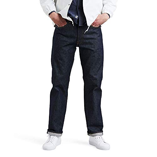 Levi's Men's 501 Original Fit Jeans, Rigid - STF, 32W x 34L