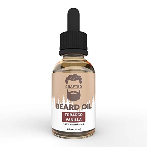 Crafted Beard Oil Conditioner | Tobacco Vanilla Scent | All Natural