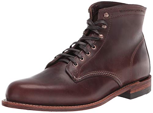 WOLVERINE Men's 1000 Mile Fashion Boot, Brown Leather, 10 D US