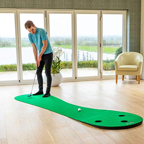 FORB Home Golf Putting Mat (10ft Long) - Conquer The Green In Your Own Home! [Net World Sports]