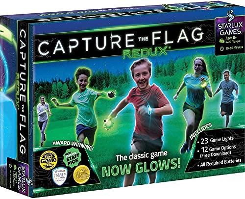 Capture The Flag Redux: The Original Glow-in-The-Dark Outdoor Game for Birthday Parties, Youth Groups and Team Building - a Unique Gift for Teen Boys & Girls