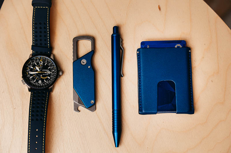 Anson Calder wallet edc set up