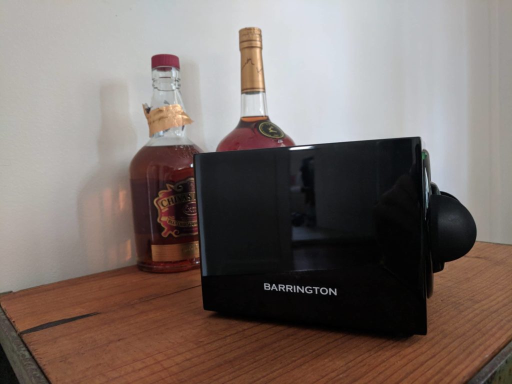 Barrington single watch winder side further