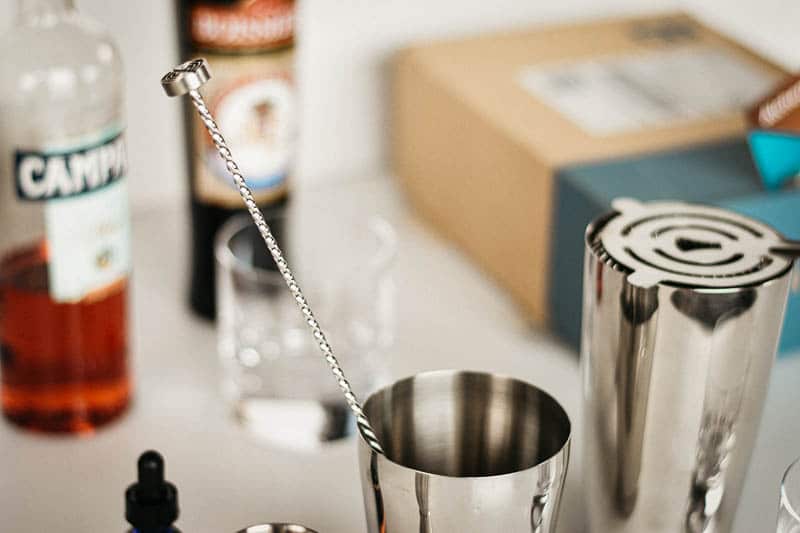 Bespoke Post Alchemy bar spoon stainless steel