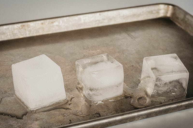 Bespoke Post Alchemy ice cubes boiled vs tap 1