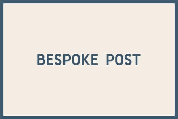 Bespoke Post Discount Code