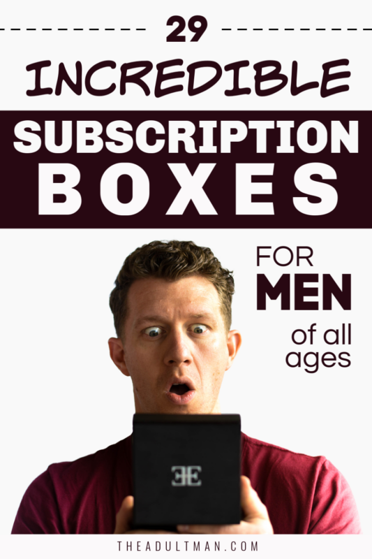 Best Subscription Boxes for Men