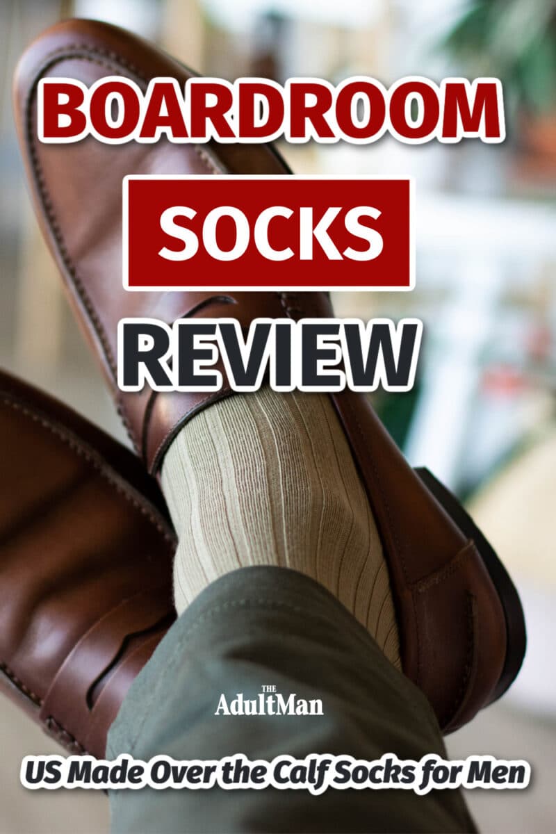 Boardroom Socks Review: US Made Over the Calf Socks for Men