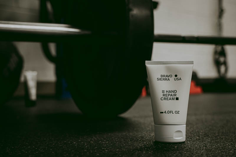 Bravo Sierra hand cream for deadlifts