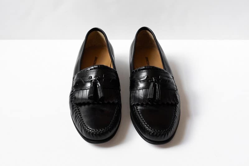 Breland Kiltie Tassel loafers from front