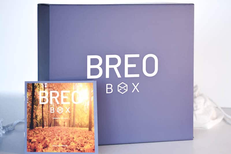 BREO BOX fall 2020 packaging