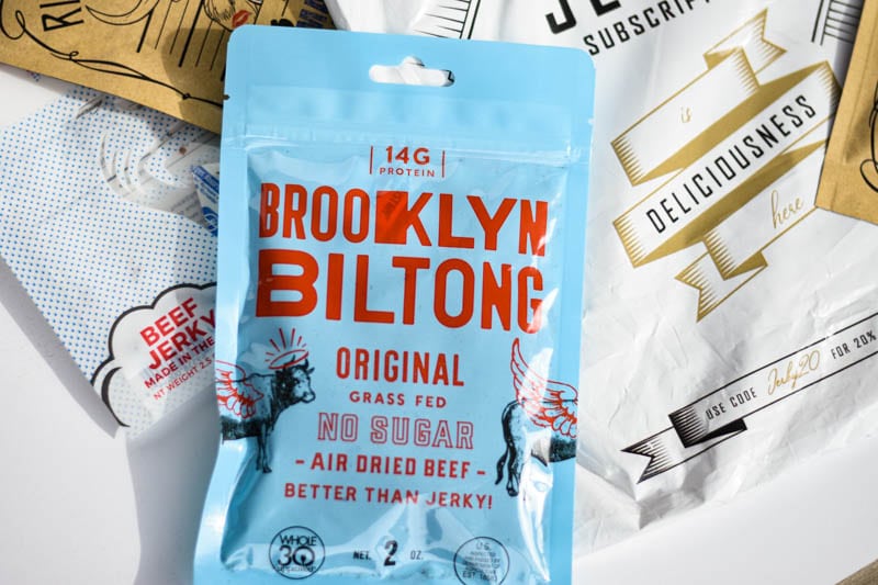 Brooklyn biltong packaging