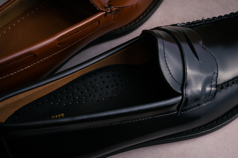 Brown and Black GH Bass Loafers