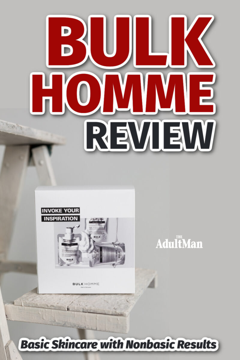 BULK HOMME Review: Basic Skincare with Nonbasic Results