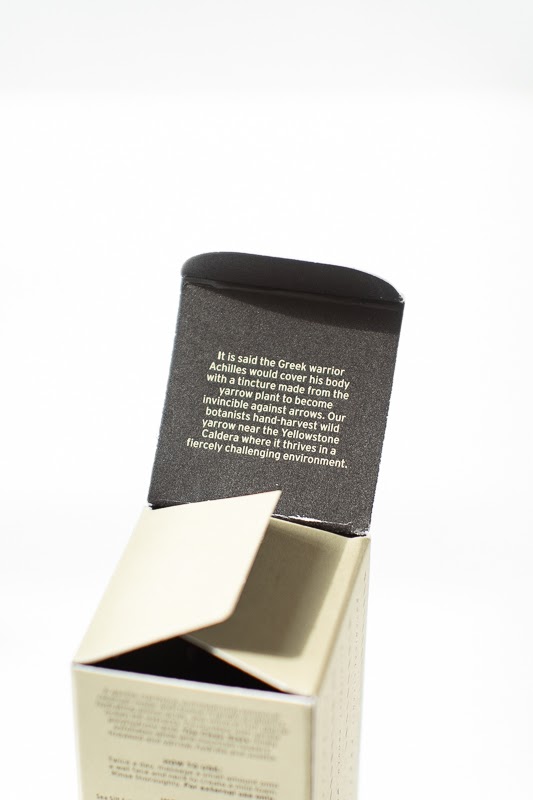 Caldera Lab the clean slate packaging details