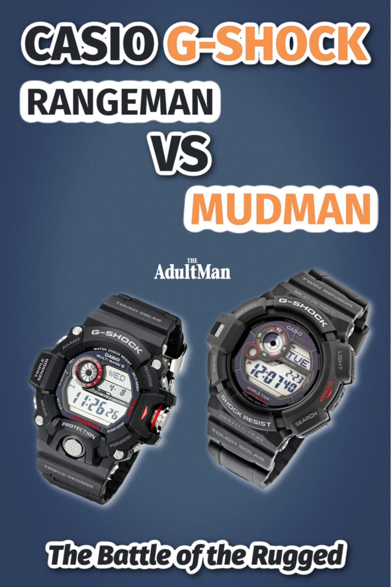 Casio G-Shock Rangeman vs Mudman: The Battle of the Rugged