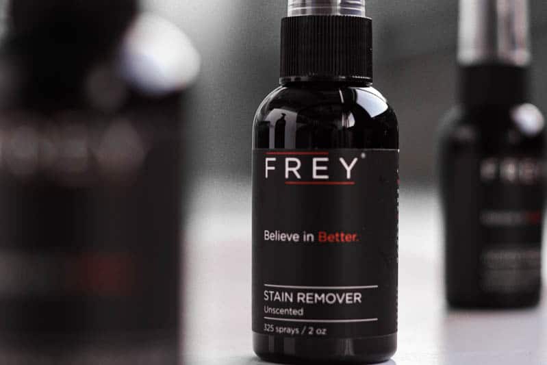 close up frey stain remover