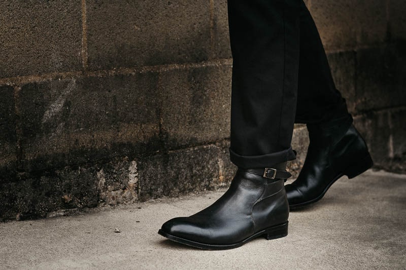 closeup beckett simonon douglas jodhpur boot