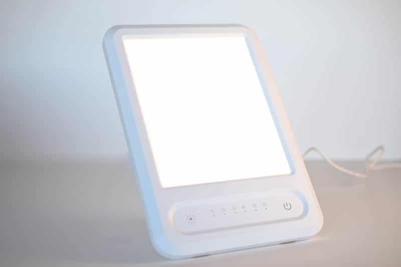 closeup BREO BOX uv light emitter