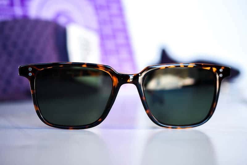 closeup sunglasses