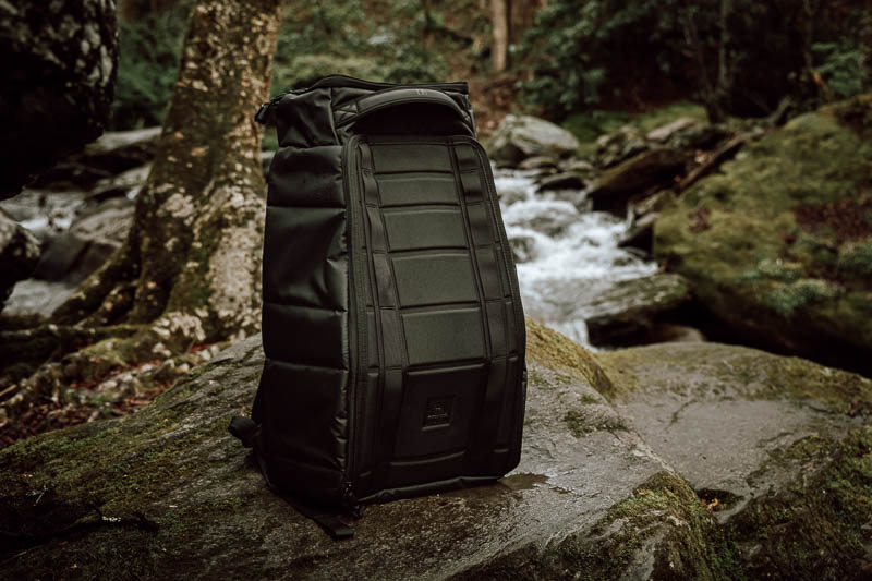 Db Bags Review: Adventure Awaits 5 Db Bags 30L hugger on adventure