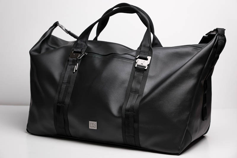 Db Bags Review: Adventure Awaits 14 Db Bags getaway weekender bag on white background