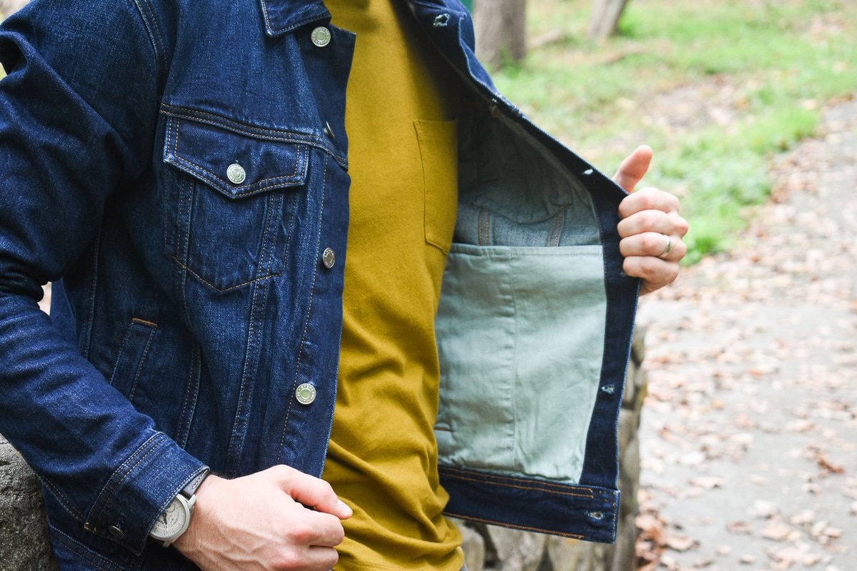 denim jacket interior