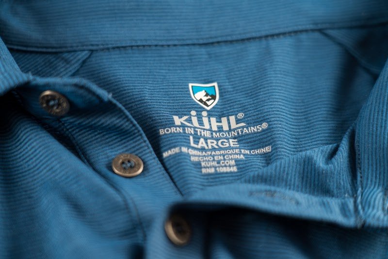 Details on Kuhl shirt