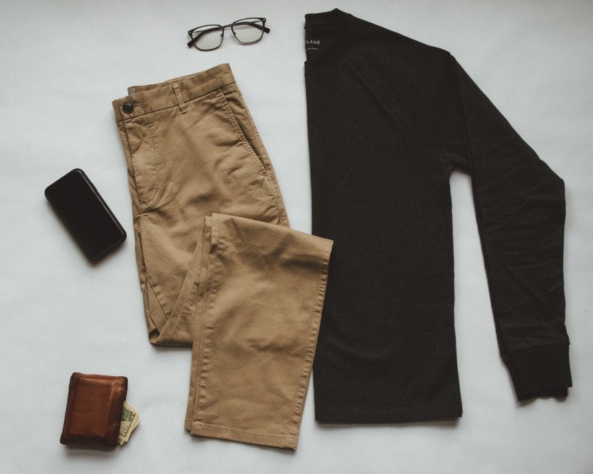 Everlane Men's Clothing Grid Plus Random Accessories