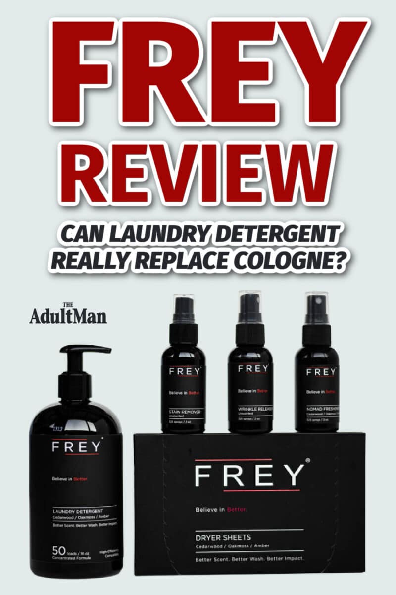 FREY Review: Can Laundry Detergent Really Replace Cologne?