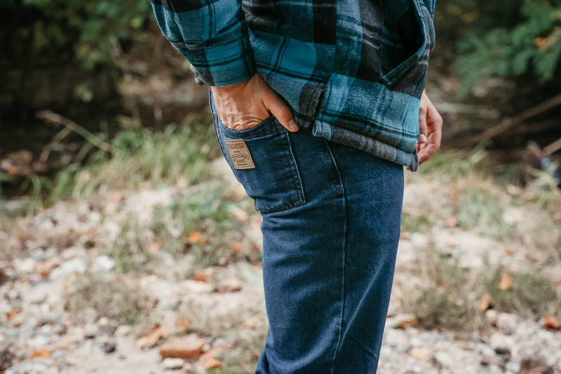 Haband jeans back pocket detail 1