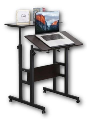 Hart 2-Tier Mobile Standing Desk