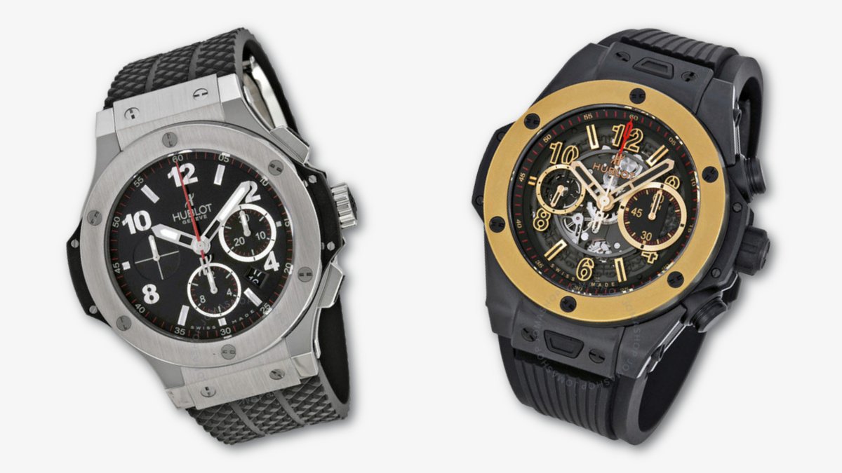 Hublot Big Bang Alternatives Hublot Big Bang Original and Magic Gold Side by Side