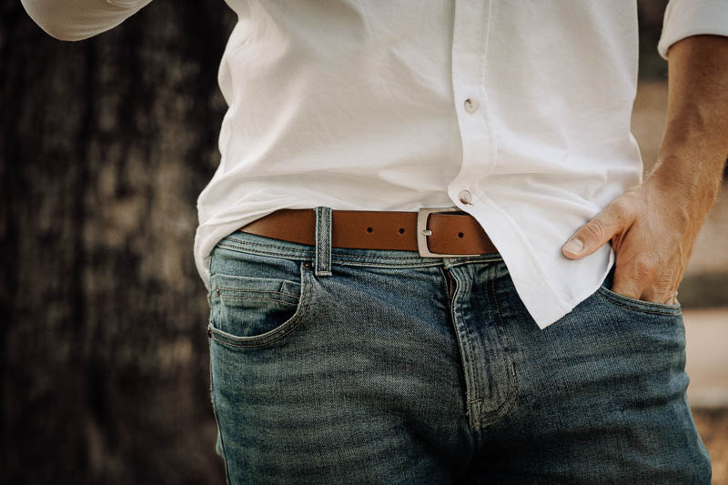 Hyde Belts Review: Full Grain Leather Goodness 11 Hyde Belt Co casual belt brown