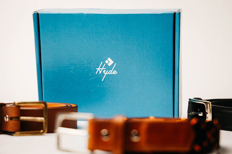Hyde Belts Review: Full Grain Leather Goodness 3 Hyde Belt Co packaging