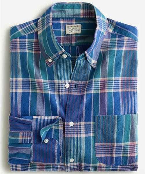 J.Crew Madras Shirt