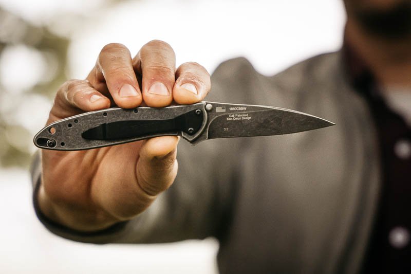 Kershaw Knives leek in gunmetal
