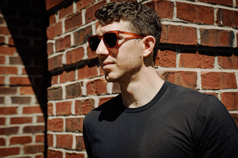 Knockaround Sunglasses Review: Shades for the River 7 knockaround sunglasses on model in bright light