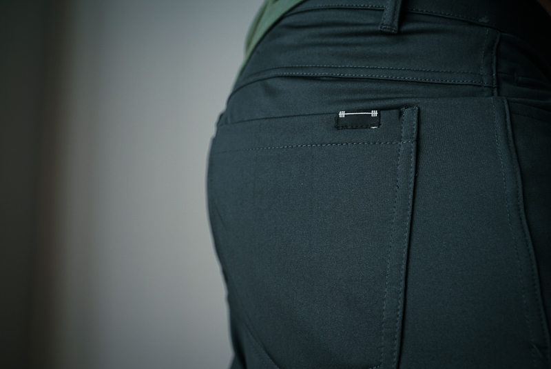 Man in Barbell chinos detail
