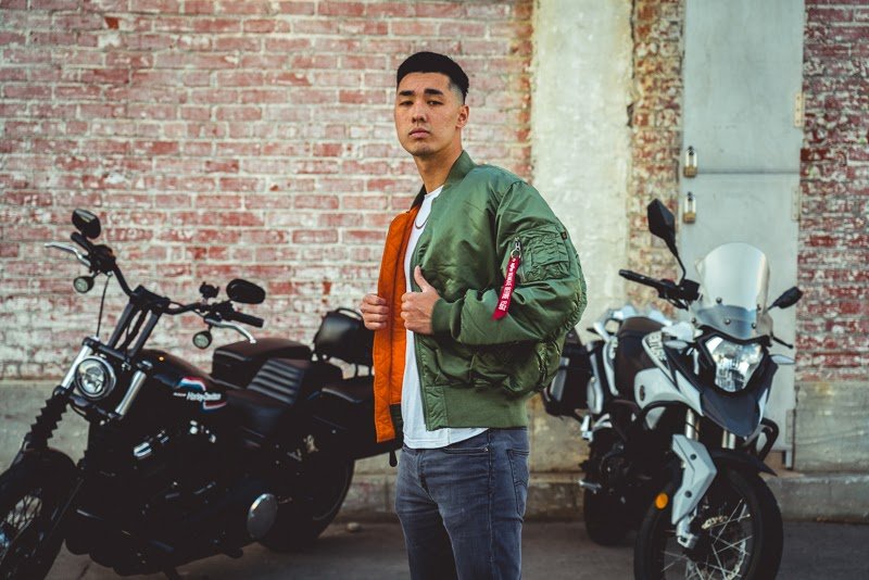 How Military Style Can Level Up Your Closet: The Complete Guide for Men 11 Man in open green bomber