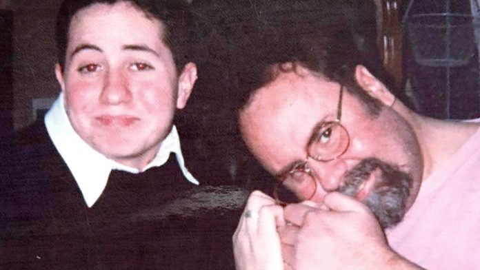 Matthew Gallagher and his Dad