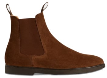 Velasca Tobacco Suede Chelsea Boots