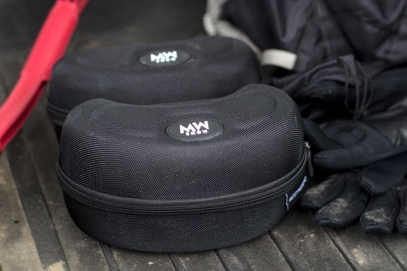 messyweekend goggles case in truck bed durable