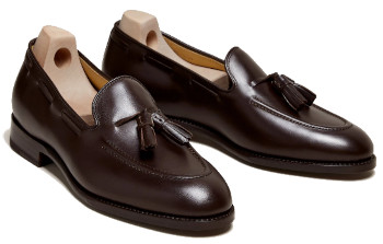 MYRQVIST Mölle Brown Calf Tassel Loafer