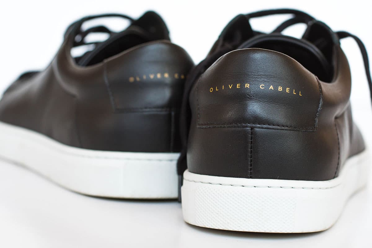Oliver cabell black leather low 1 minimalist sneakers from the back 1