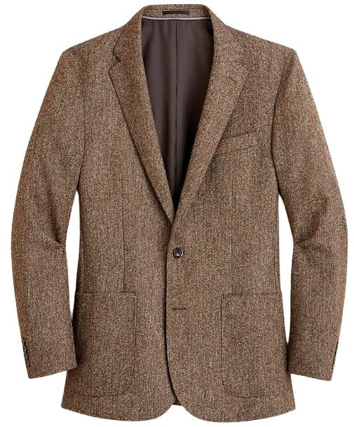 J.Crew Ludlow Unstructured English Wool Suit Jacket
